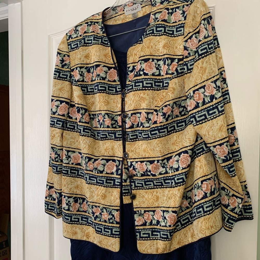 Papell dress suit